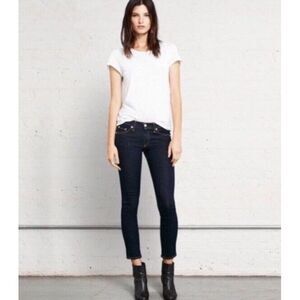 Rag & Bone‎ Capri Jeans Size 27 Skinny Heritage Dark Wash